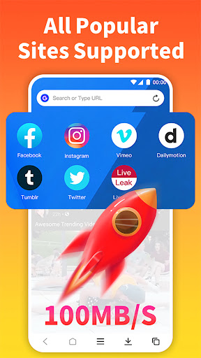 Tube Video Downloader & VPN Captura de pantalla 1