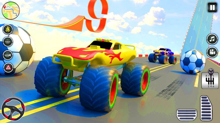 Monster Truck Simulator Games 螢幕截圖 3