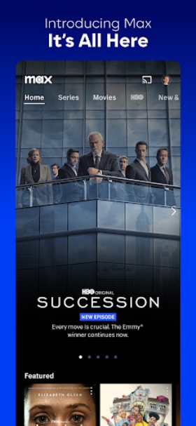 Max: Stream HBO, TV, & Movies 螢幕截圖 1