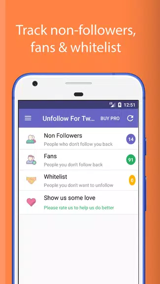 Unfollowers for Twitter スクリーンショット 0