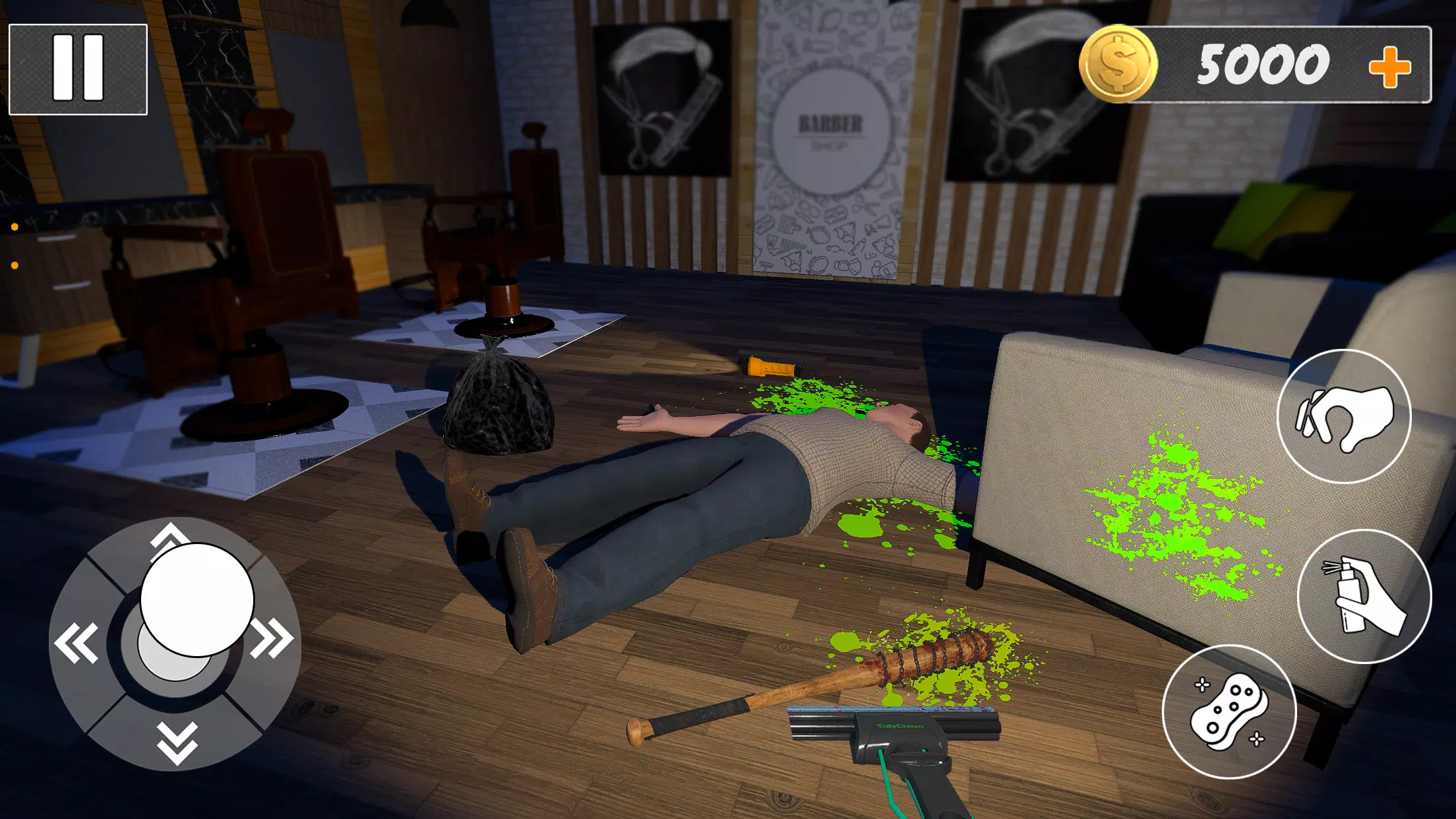 Murder Evidence Cleaner Games 螢幕截圖 3