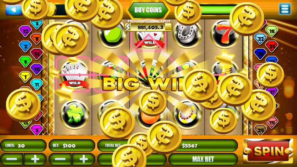 777 Slots Jackpot– Free Casino ဖန်သားပြင်ဓာတ်ပုံ 1