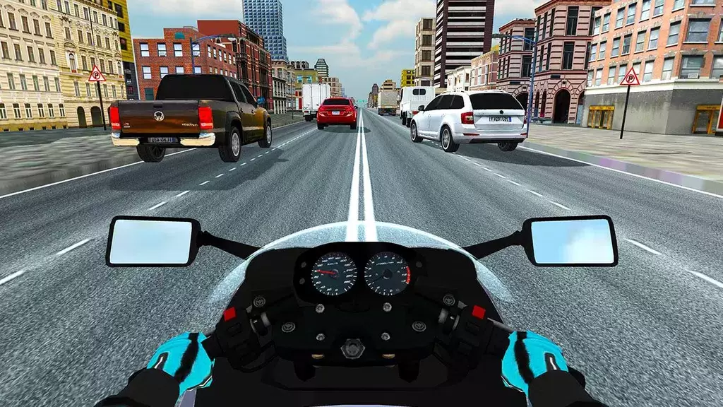 Schermata Highway Traffic Rider - 3D Bik 1