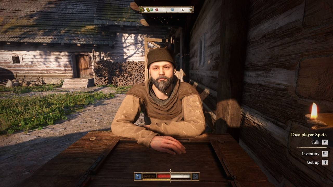 Jeu de dés dans Kingdom Come Deliverance 2