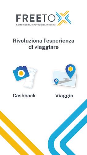 Free To X: Cashback e Viaggio Captura de pantalla 0