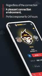 MonkeyVPN-Perfect 3 ways VPN ဖန်သားပြင်ဓာတ်ပုံ 0