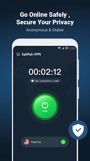 SailfishVPN - Fast, Secure VPN 스크린샷 3