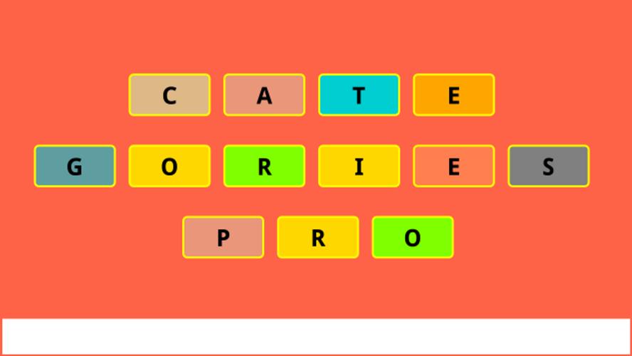 CATEGORIES PRO Zrzut ekranu 0