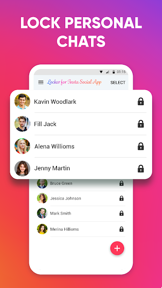 Locker for Insta Social App Mod स्क्रीनशॉट 2