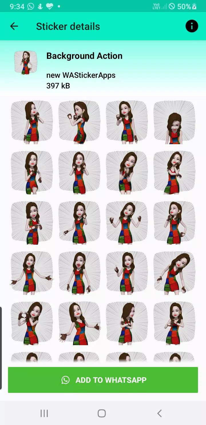 3d emoji stickers for whatsapp 스크린샷 1