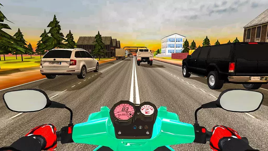 Schermata Highway Traffic Rider - 3D Bik 0