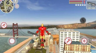 Iron Superhero War - Superhero Games Schermafbeelding 2