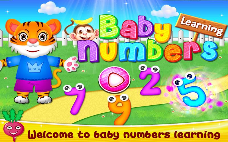 Baby Numbers Learning Game Screenshot 0