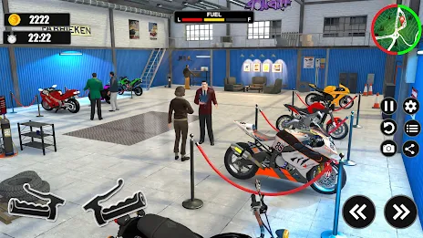 Bike Racing Motor Bike Tour 3D Schermafbeelding 0