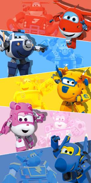 Super Wings : Jett Run Captura de tela 0