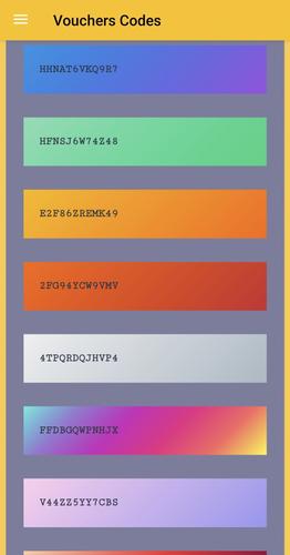 Schermata Redeem Codes 3