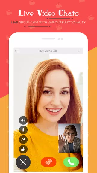 Live Video Chat - Random Video Call with Girls 螢幕截圖 2