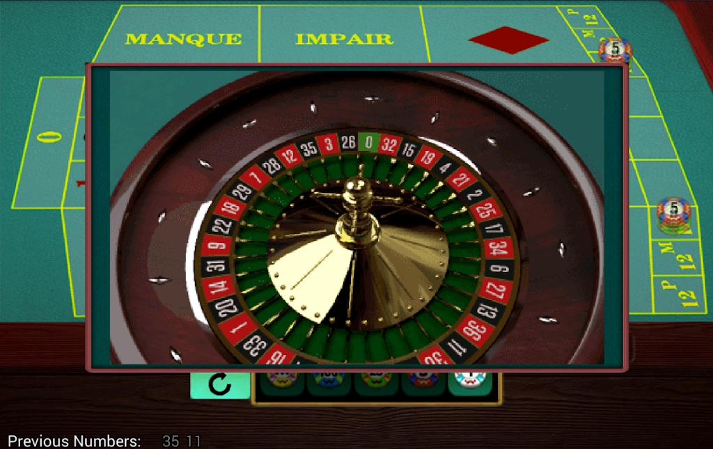 French Roulette Simulator 螢幕截圖 1