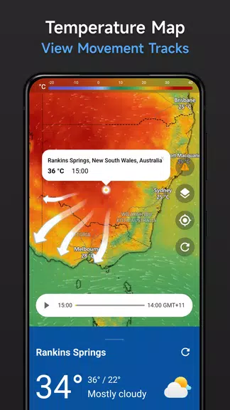 Live Weather & Radar Map 螢幕截圖 2