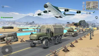 Army Vehicle Cargo: Truck Game 螢幕截圖 2