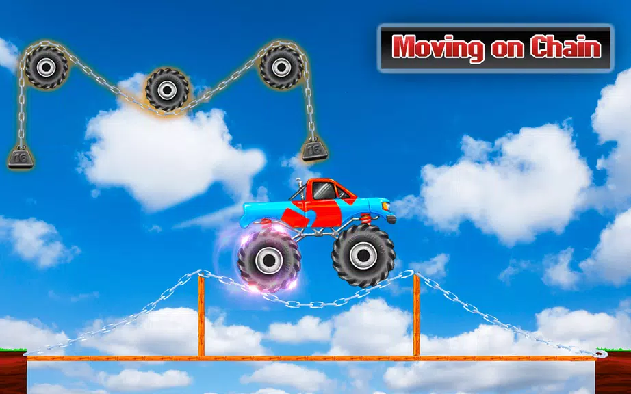 Rope Bridge Racer Car Game Zrzut ekranu 1