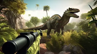 Angry Dinosaur Shooting Game 스크린샷 0