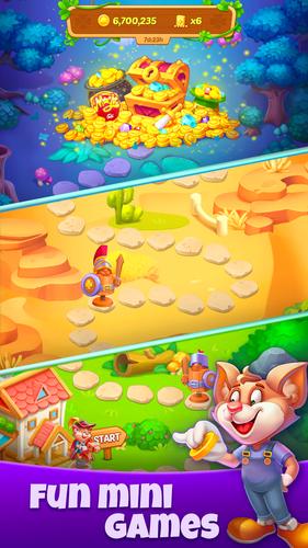 Solitaire TriPeaks Happy Land Captura de tela 2