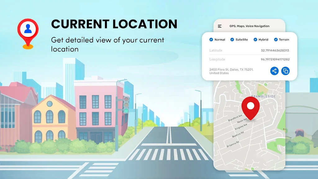 GPS, Maps & Driving Directions Tangkapan skrin 2