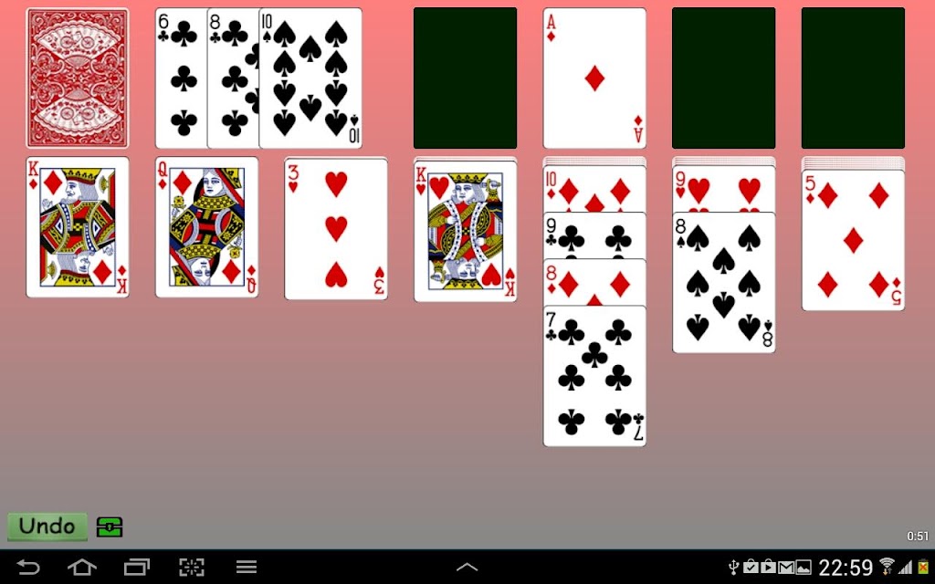 Klondike Solitaire Cards Ảnh chụp màn hình 0