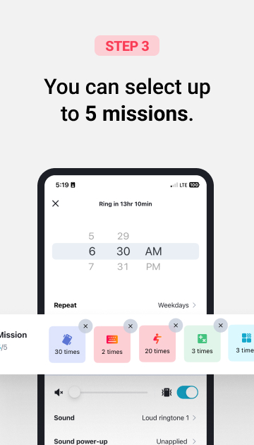 Alarmy - Alarm Clock & Sleep Screenshot 3