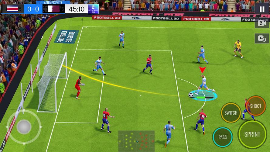 Football 3D Star स्क्रीनशॉट 0