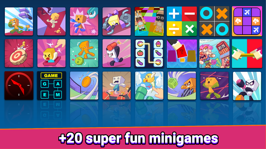 2 Player Games: Block Party স্ক্রিনশট 1