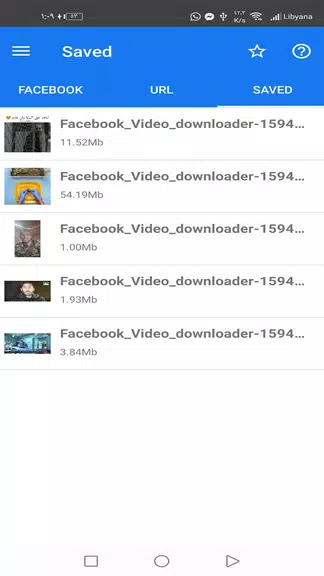 Facvid: Reels video downloader Tangkapan skrin 1