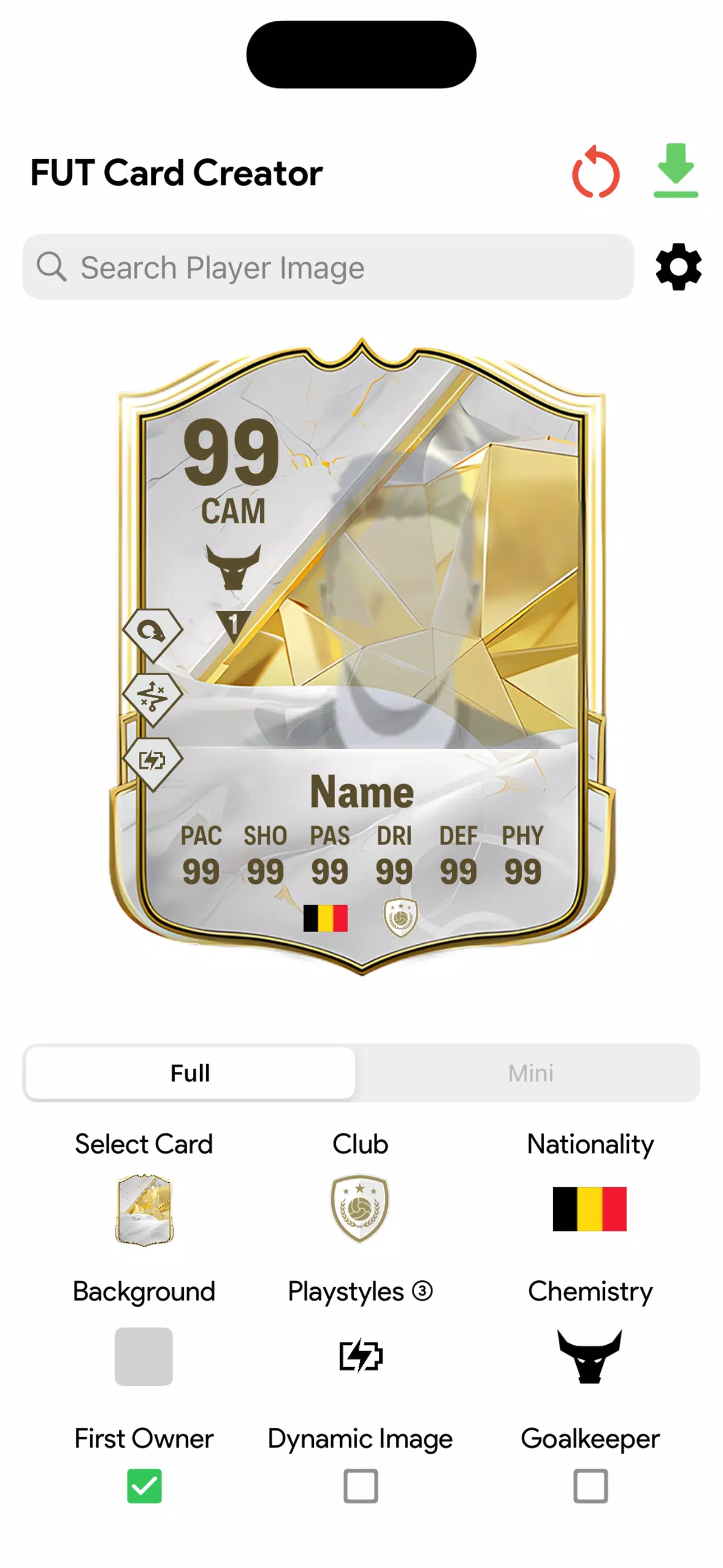 FC Card Creator 25 螢幕截圖 2
