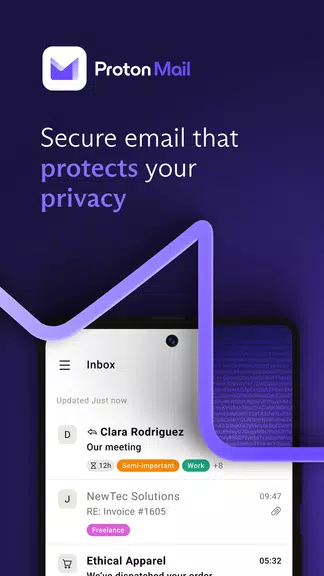 Proton Mail: Encrypted Email Ảnh chụp màn hình 0