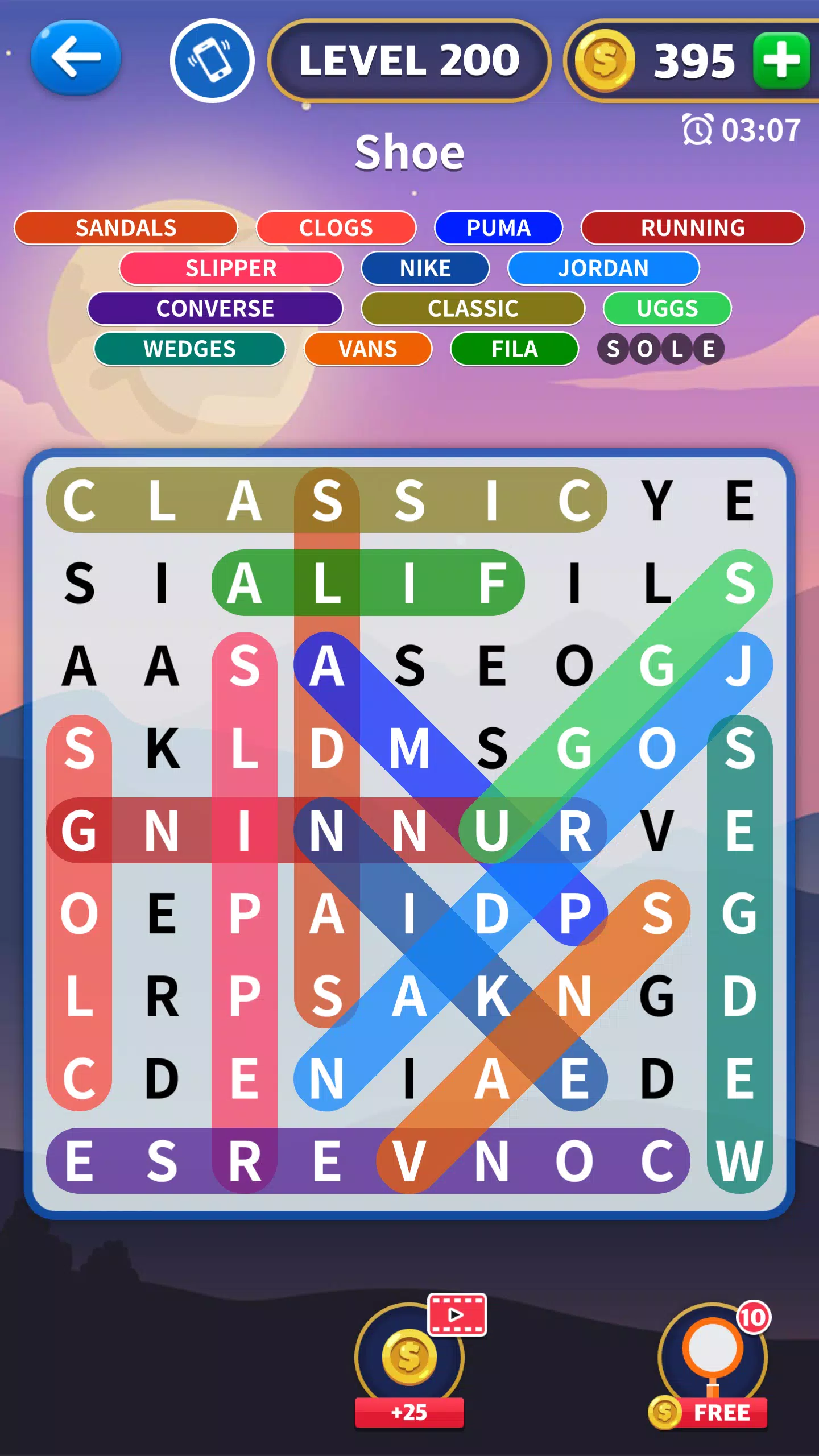 Word Search 365 Скриншот 2