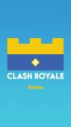 Batalha Real Amino para Clash Royale em Português Скриншот 0