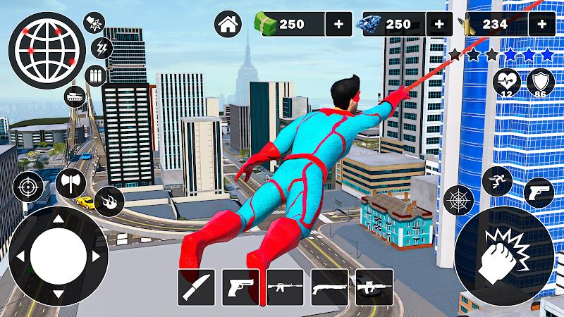 Spider Hero - Fighting Games Ảnh chụp màn hình 2