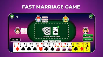 Marriage Card Game Capture d'écran 1