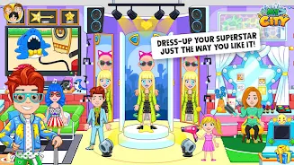 My City : Popstar Schermafbeelding 2