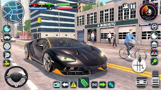 Lamborghini Game Car Simulator 螢幕截圖 0