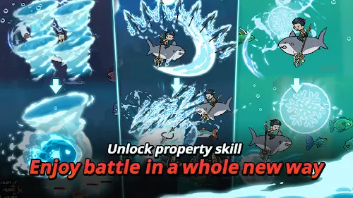 Raising Poseidon: Idle RPG ภาพหน้าจอ 1