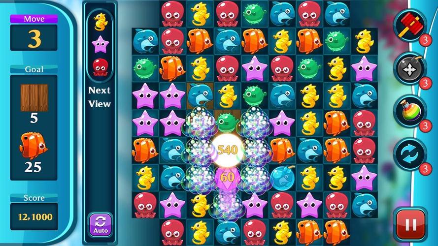 Ocean Match Puzzle 螢幕截圖 2