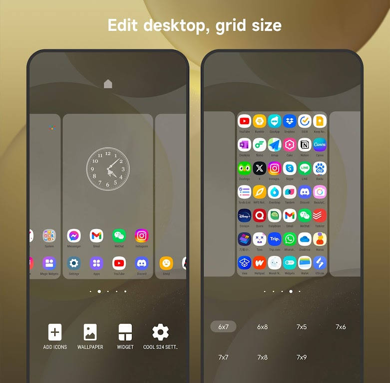 Cool S24 Launcher Galaxy OneUI Mod スクリーンショット 3