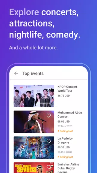 Platinumlist: Events & Tickets Screenshot 2