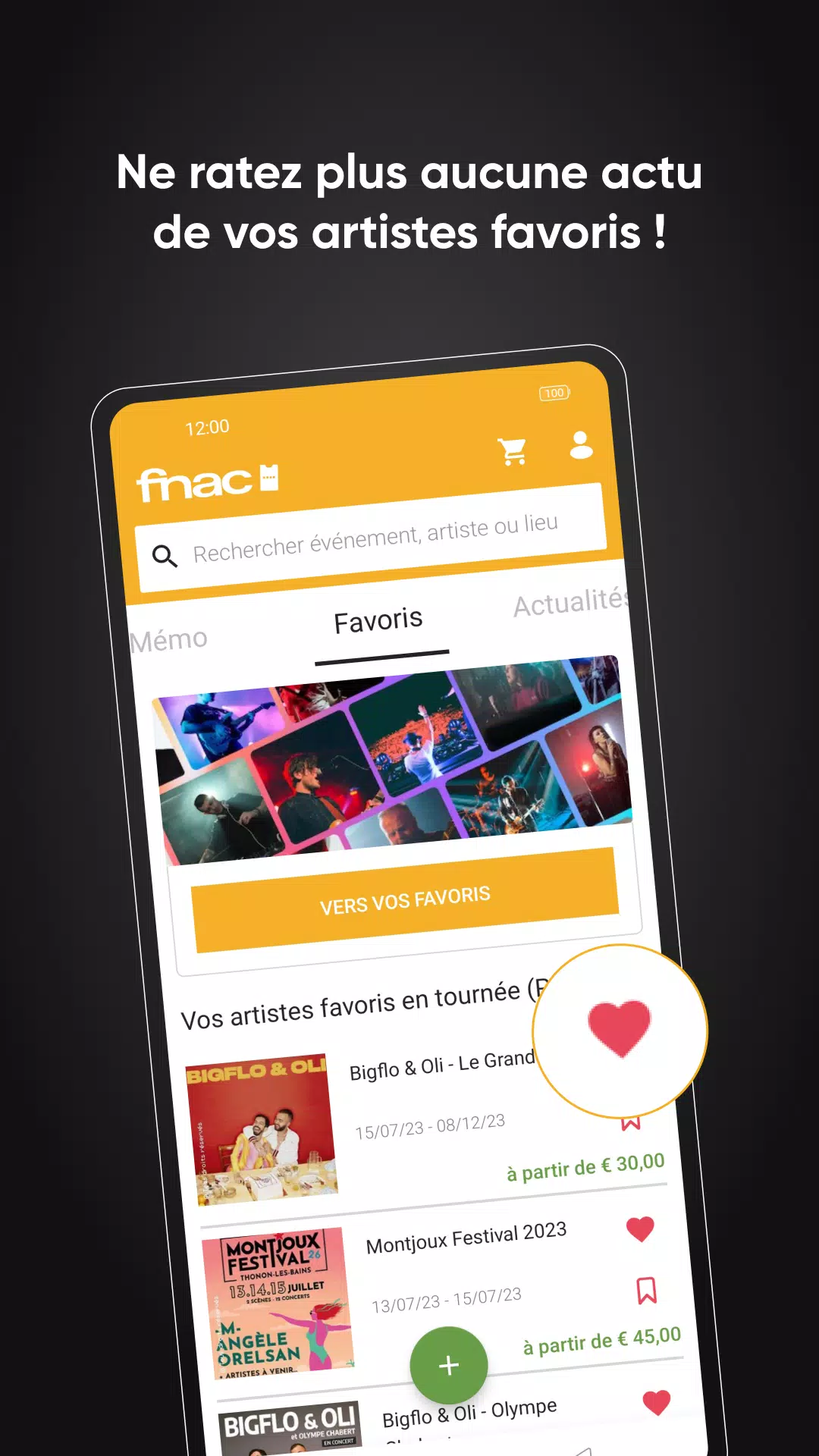 Fnac Spectacles 螢幕截圖 3