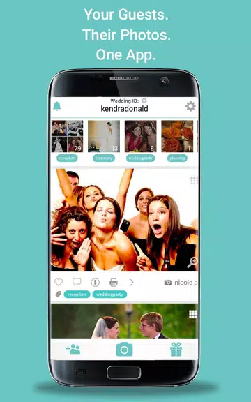 WedPics - Wedding Photo App Capture d'écran 0