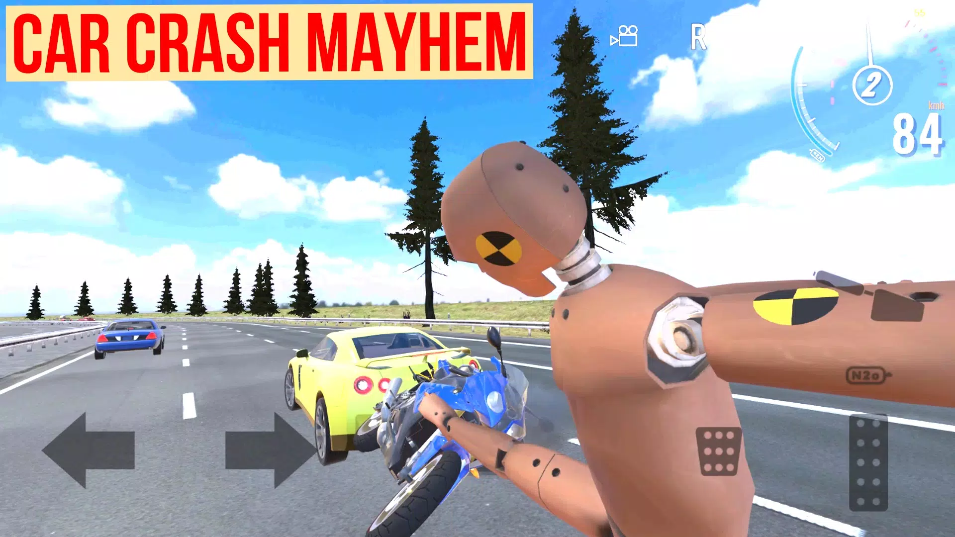 Car Crash Mayhem ဖန်သားပြင်ဓာတ်ပုံ 0