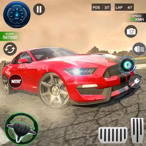 Sports Car Racing Games ဖန်သားပြင်ဓာတ်ပုံ 0