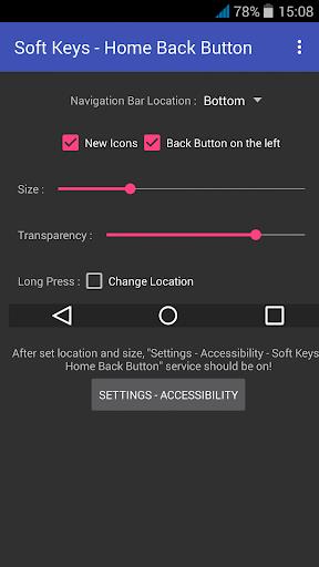 Soft Keys - Home Back Button Screenshot 2